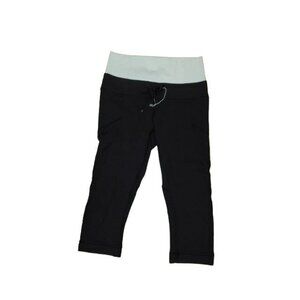 Lululemon Size 2 High waisted drawstring Cropped Athletic Pants